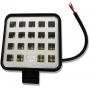 REFLEKTOR LAMPA ROBOCZA LED KWADRATOWA 12-36V 19W